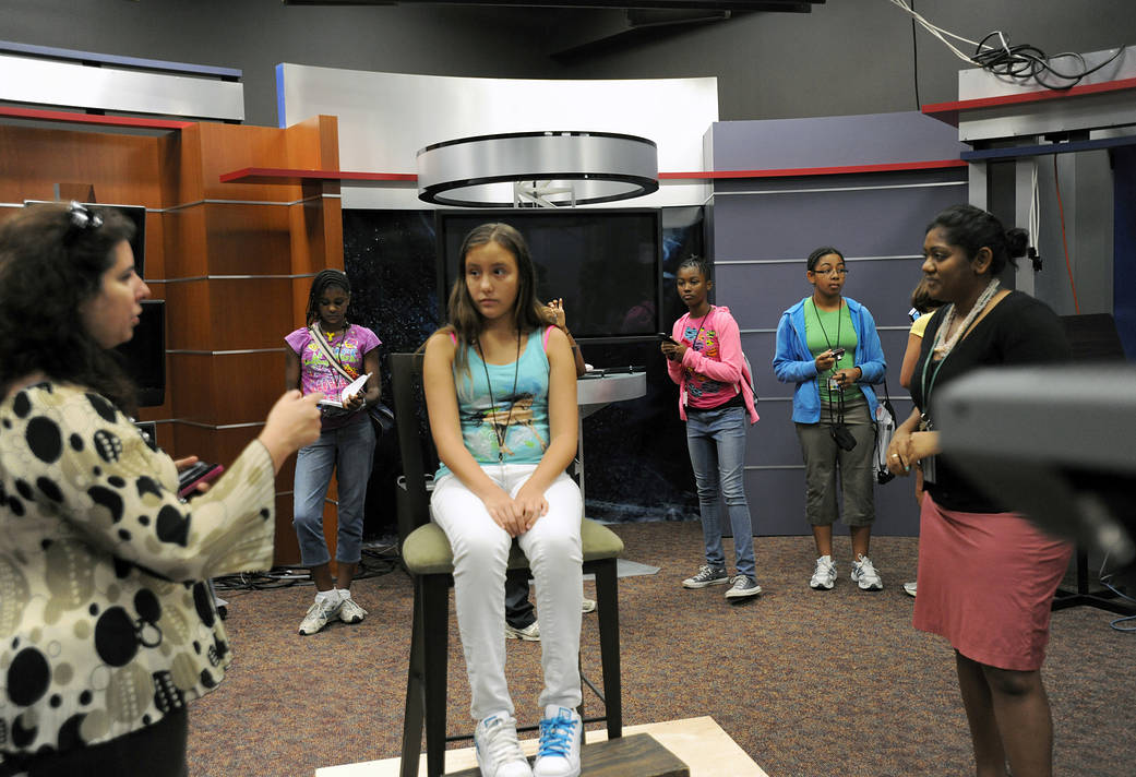 photo of SISTERS program activities at NASA Goddard in 2012