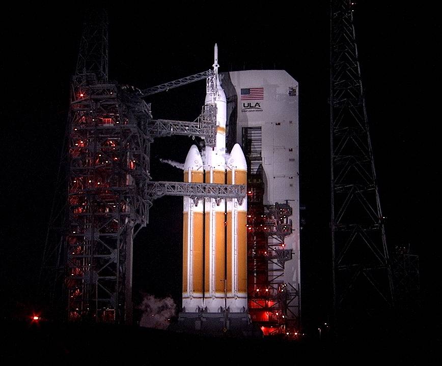 Orion and Delta IV Fully Fueled