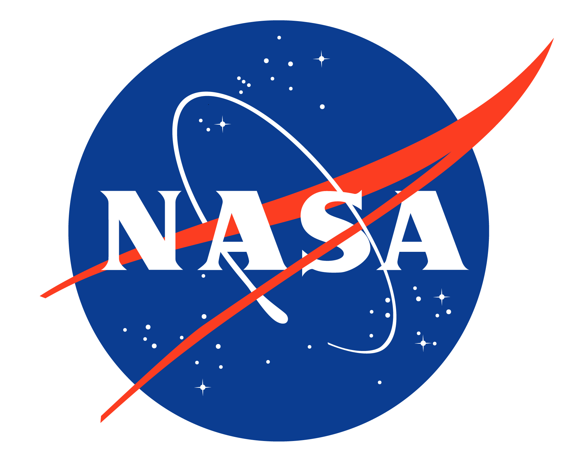 nasa logo rotating orbit