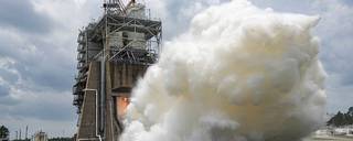 RS-25 Engine Test from Stennis