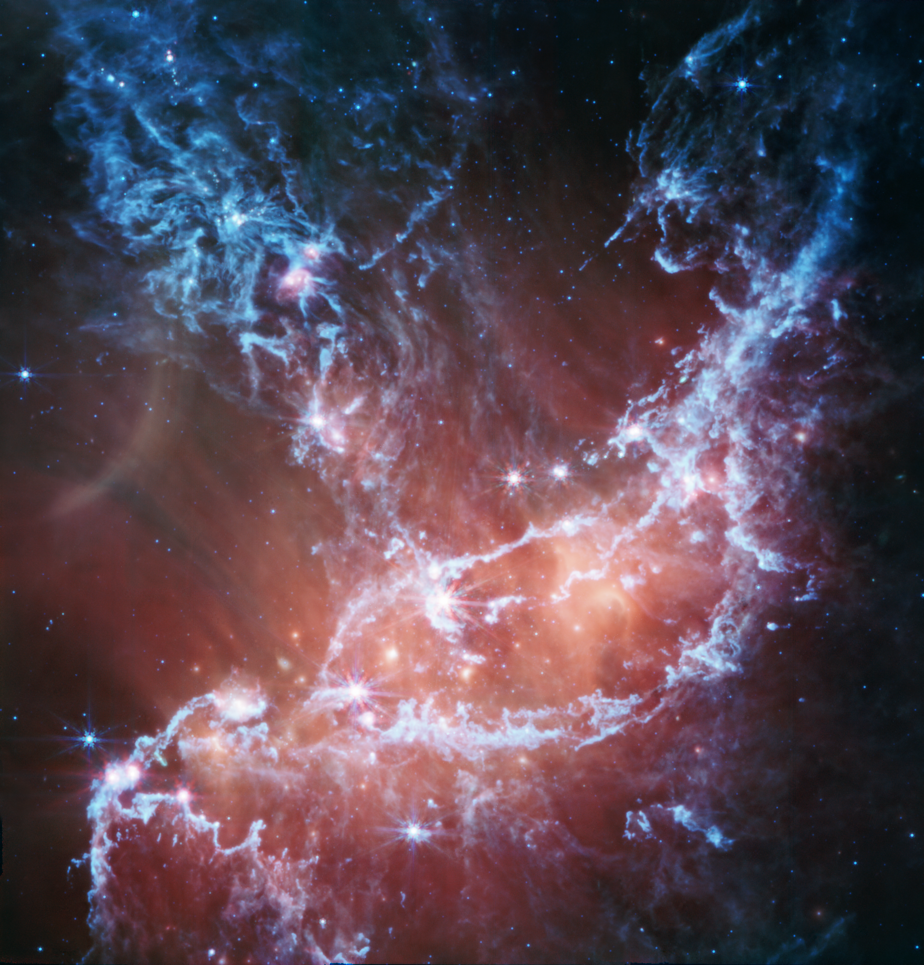 Webb de la NASA capture une vue éthérée de NGC 346