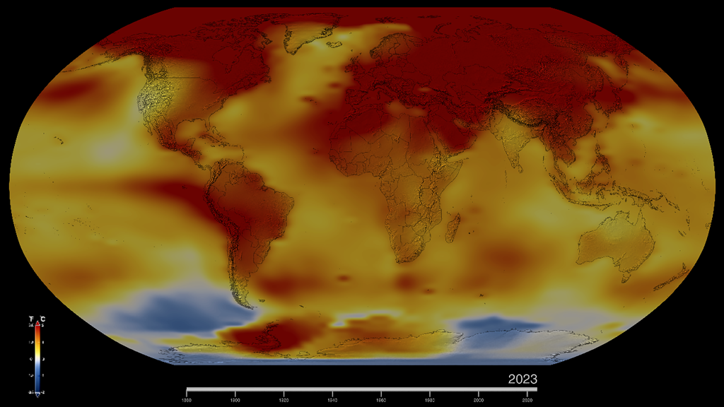 El análisis de la NASA confirma que 2023 fue el año más cálido registrado