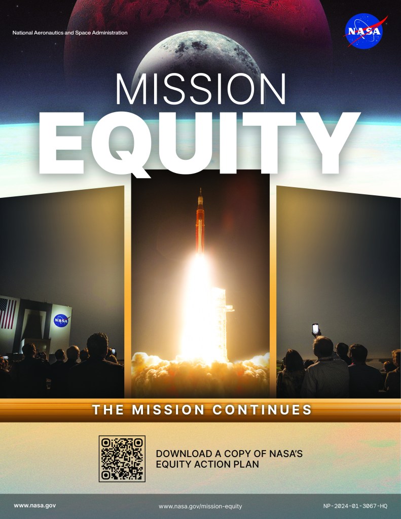 Plan de acción para la equidad 2023 de la NASA se centrará en educación STEM/CTIM