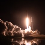 A SpaceX Falcon 9 rocket carrying the company's Dragon spacecraft is launched on NASA’s SpaceX Crew-7 mission to the International Space Station Saturday, Aug. 26, 2023.