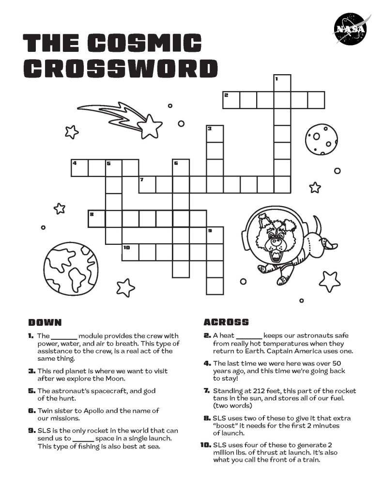 The Cosmic Crossword.