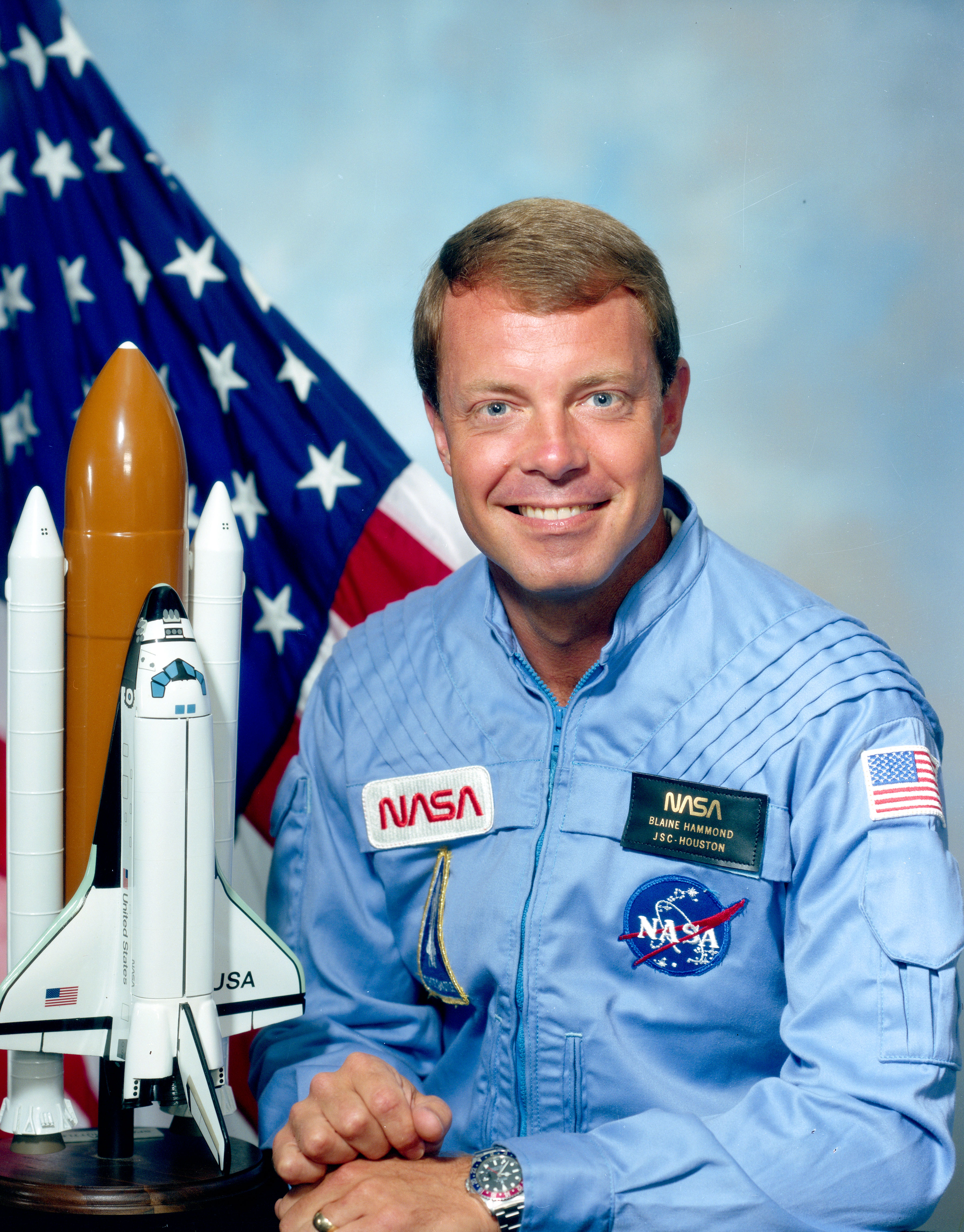 Group 10 NASA astronaut L. Blaine Hammond.