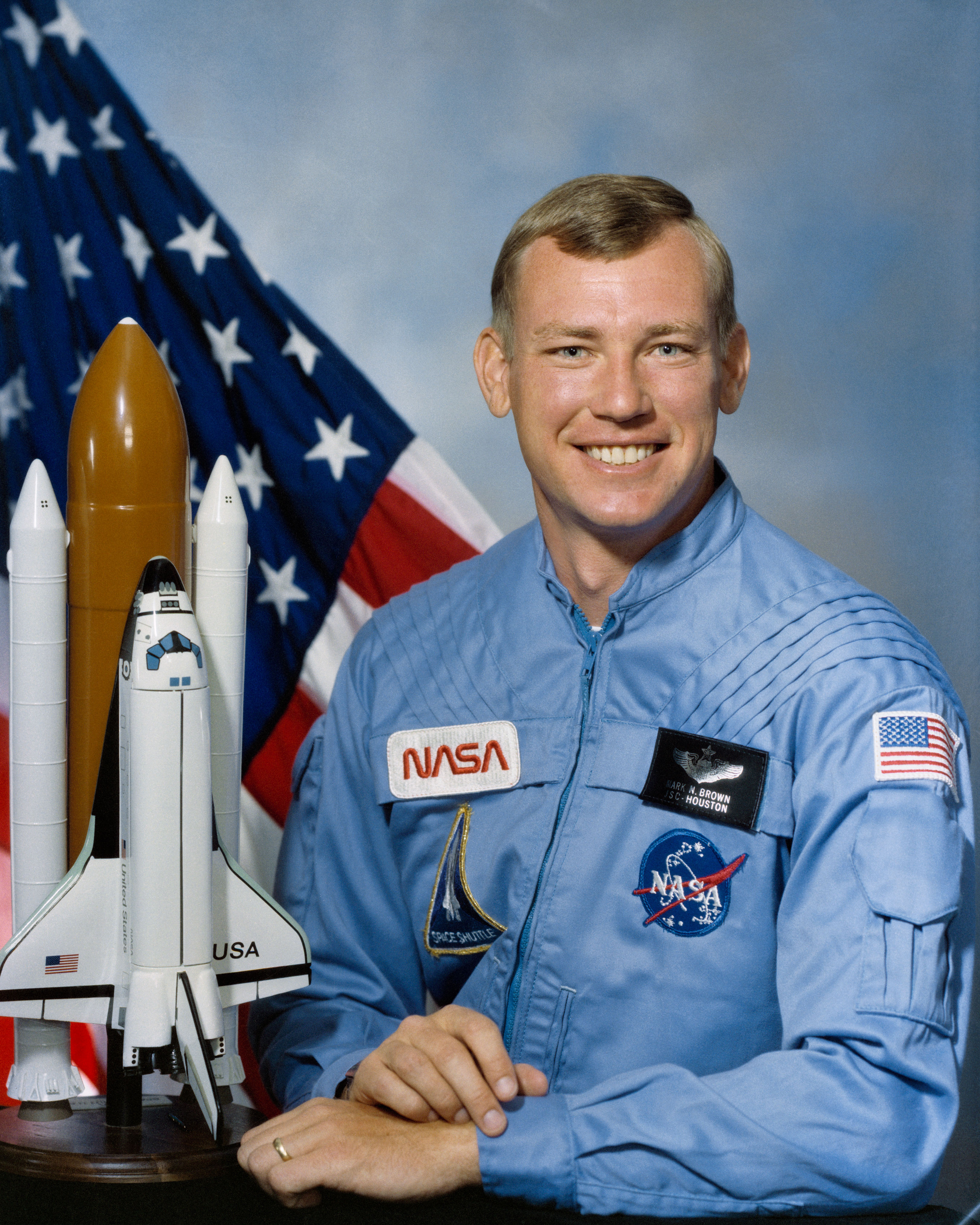 Group 10 NASA astronauts Mark N. Brown
