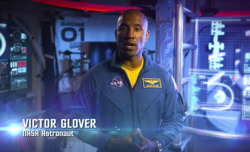 NASA astronaut Victor J. Glover, host of the 2016 documentary “NASA on the Edge of Forever: Science in Space.”