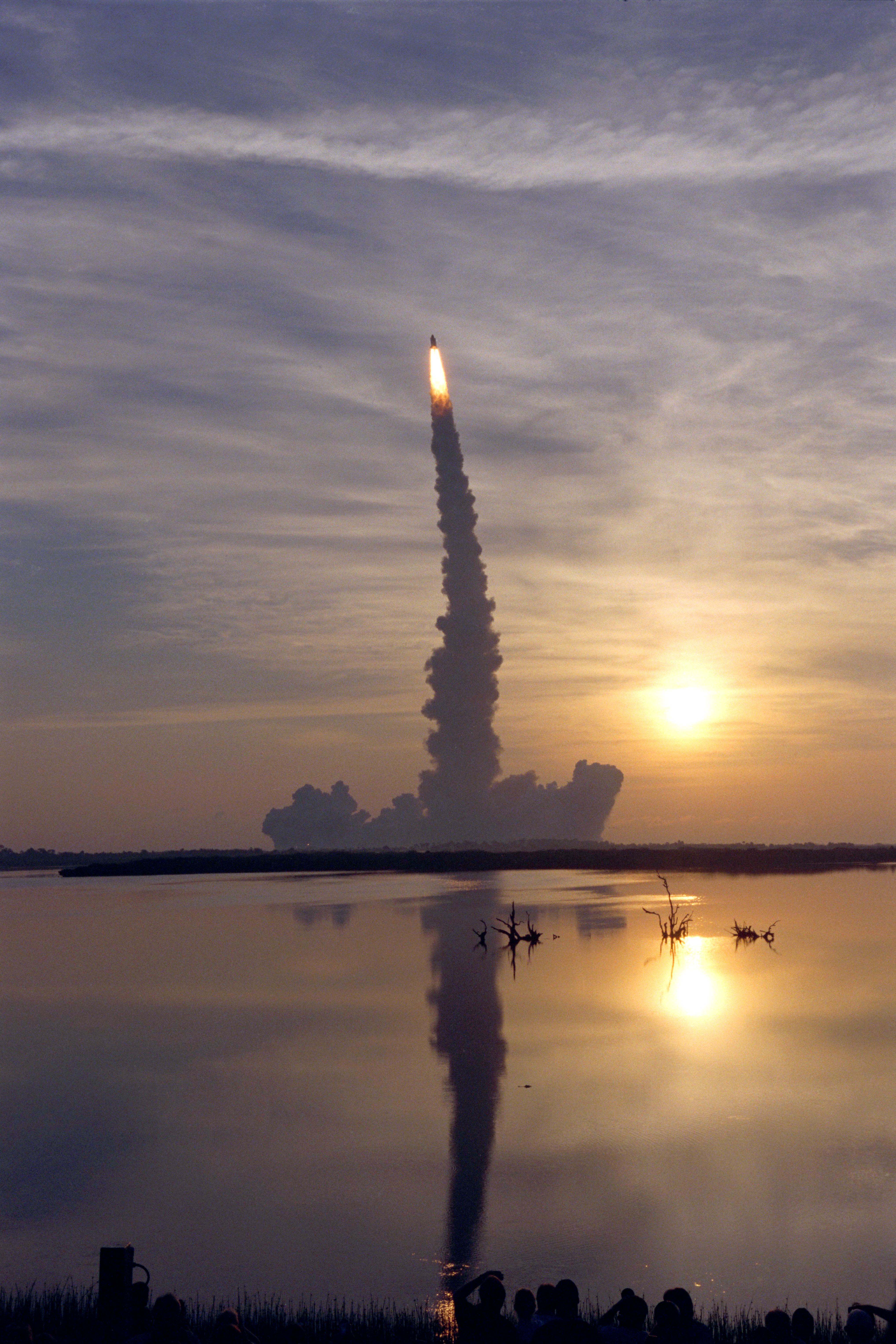 Launch of Discovery on Shuttle mission STS-96.