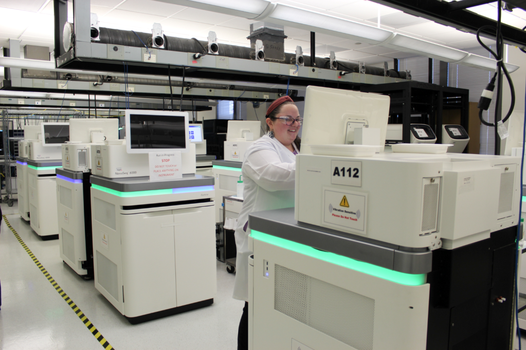 The human genome sequencing center