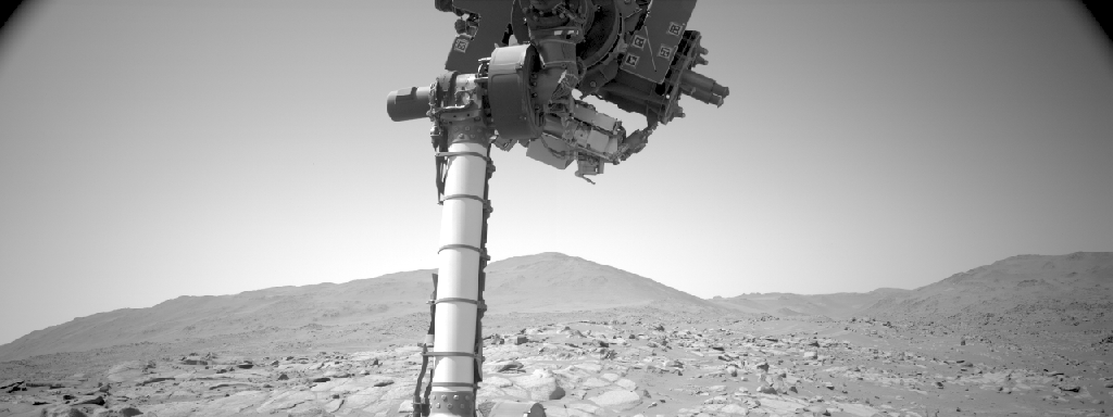 Imagery captured by a navigation camera aboard NASA’s Perseverance rover