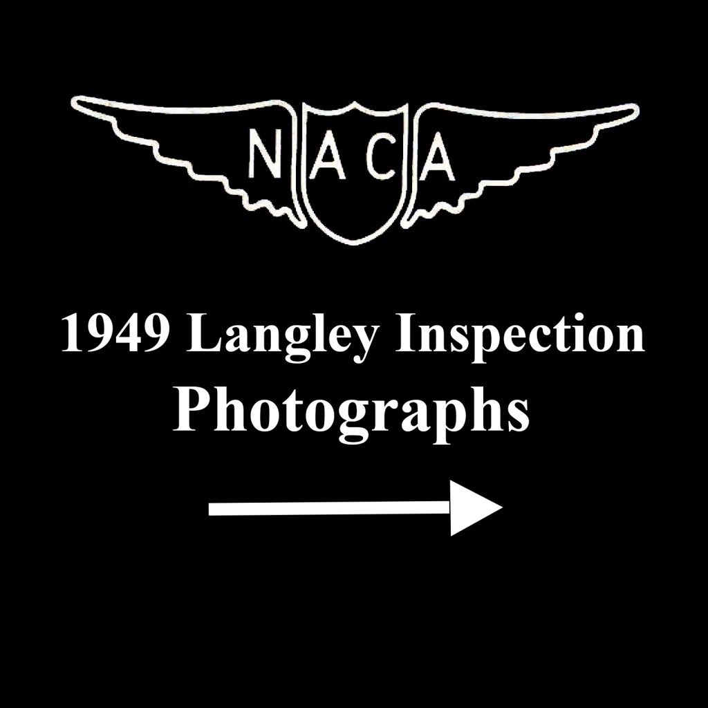 Slide noting photographs from the 1949 Langley Inspection.