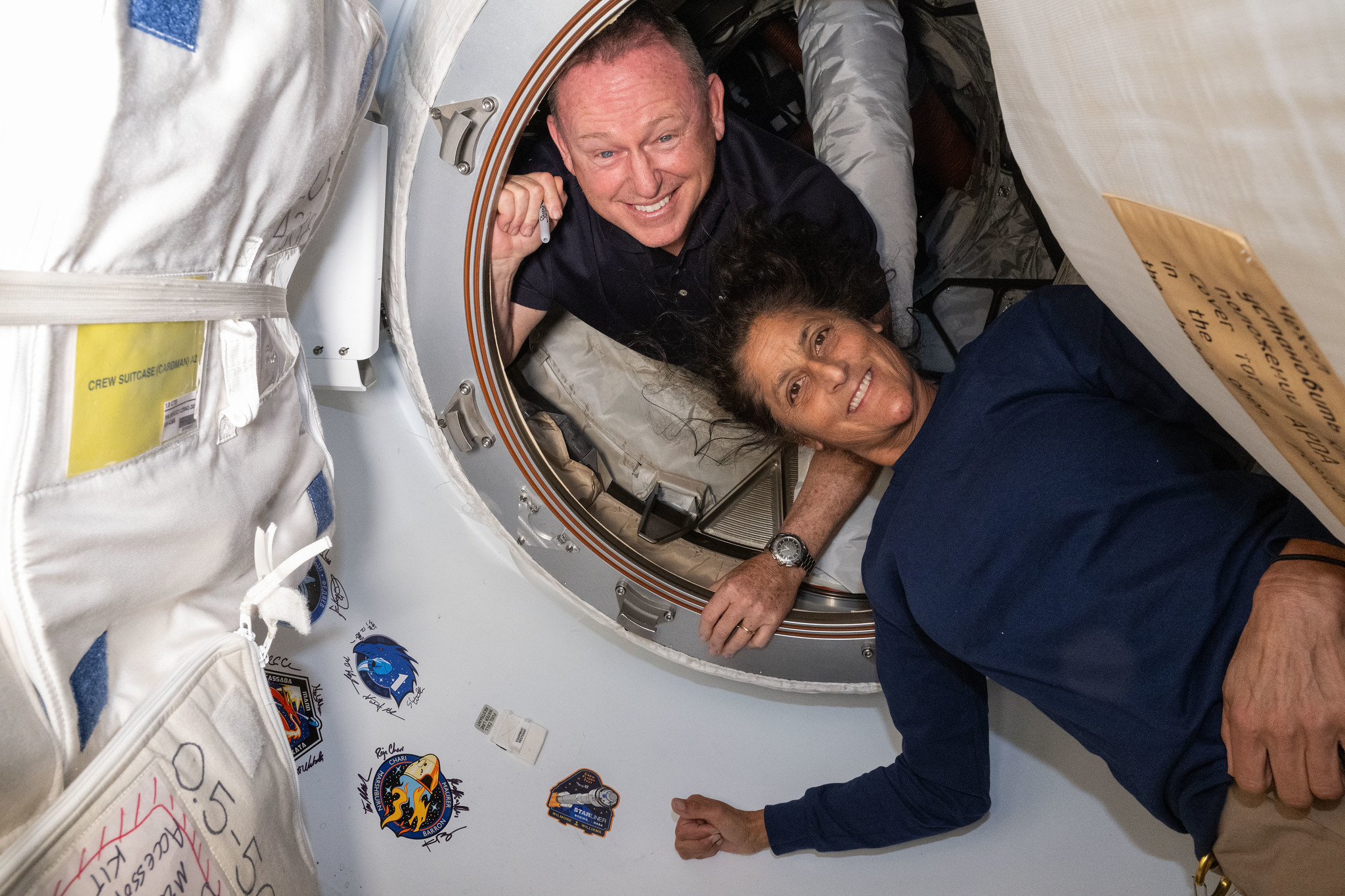 Scientific highlights of NASA astronauts Wilmore and Williams at the space station