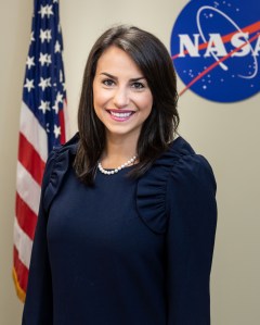 Courtney Beasley, NASA's Johnson Space Center public affairs officer and host of Houston We Have a Podcast. Credit: NASA/Bill Stafford