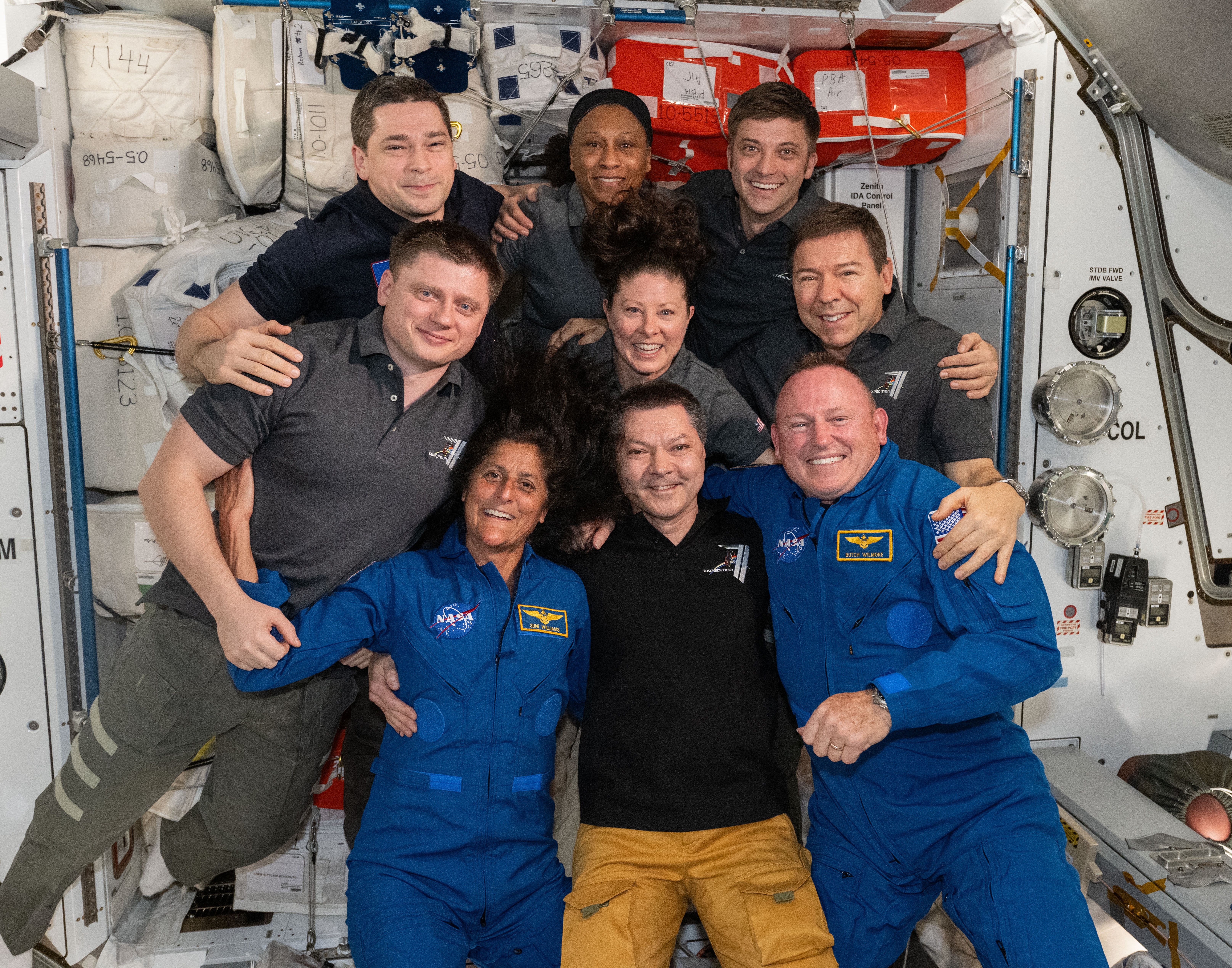 July 4, 2023. Expedition 69 NASA astronauts Francisco 