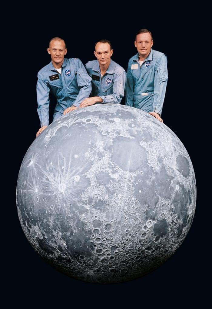 The crew conquer the Moon, a TIME LIFE photograph