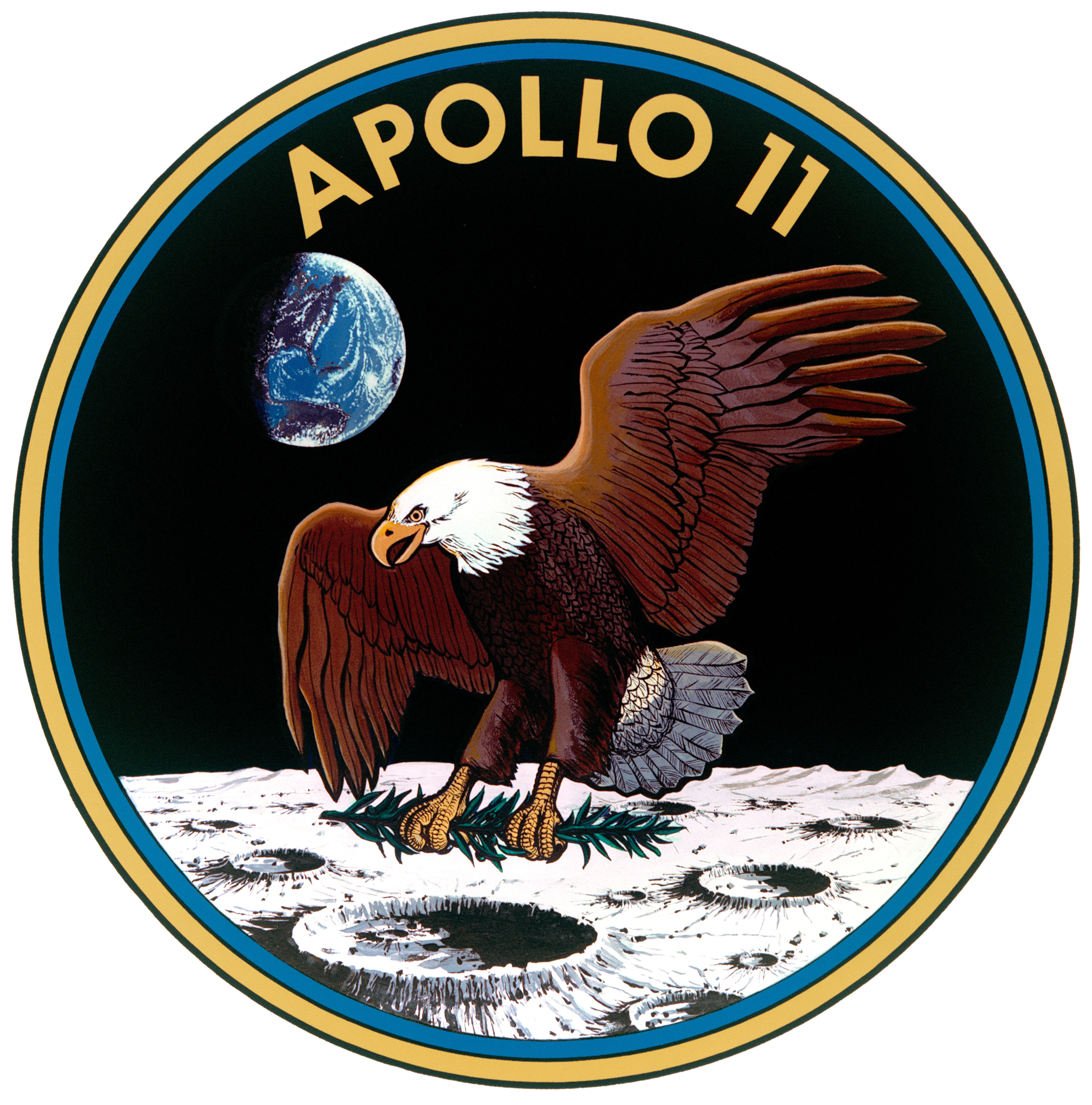 The Apollo 11 patch