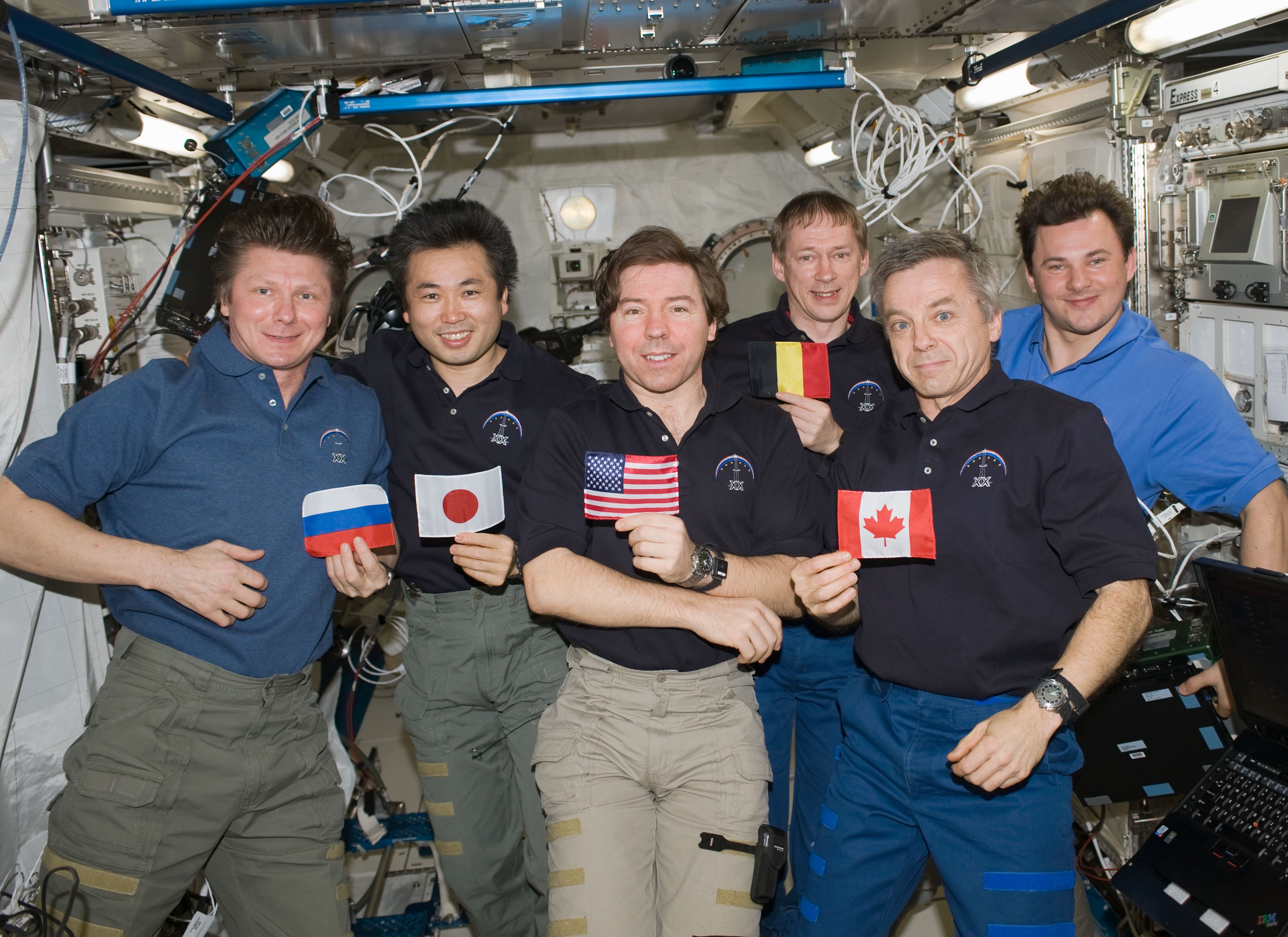 Expedition 20, the space station's first six-person crew and the first, and so far only, time that each of the five space station partners had crew members on board at the same time