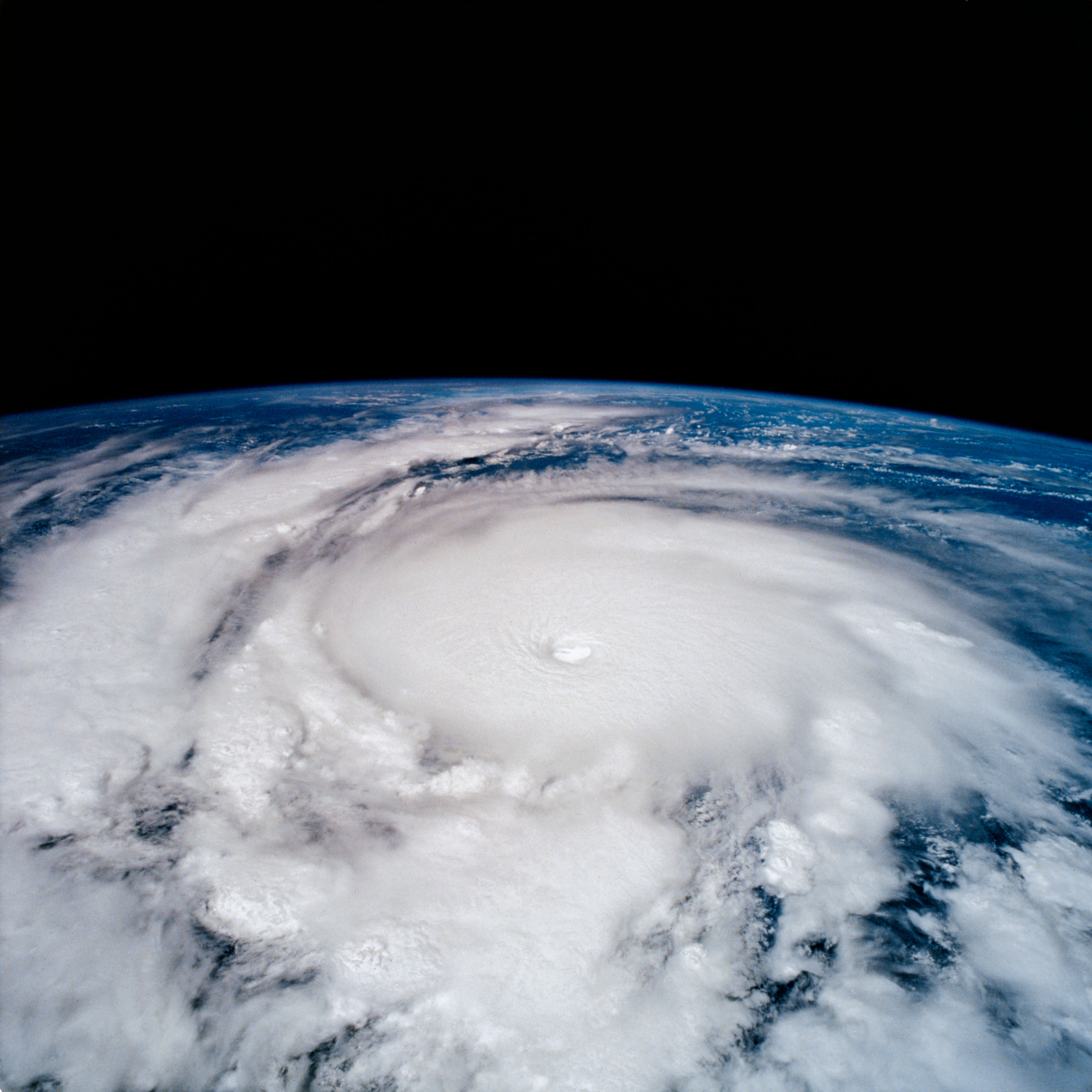 Hurricane Emilia in the central Pacific Ocean