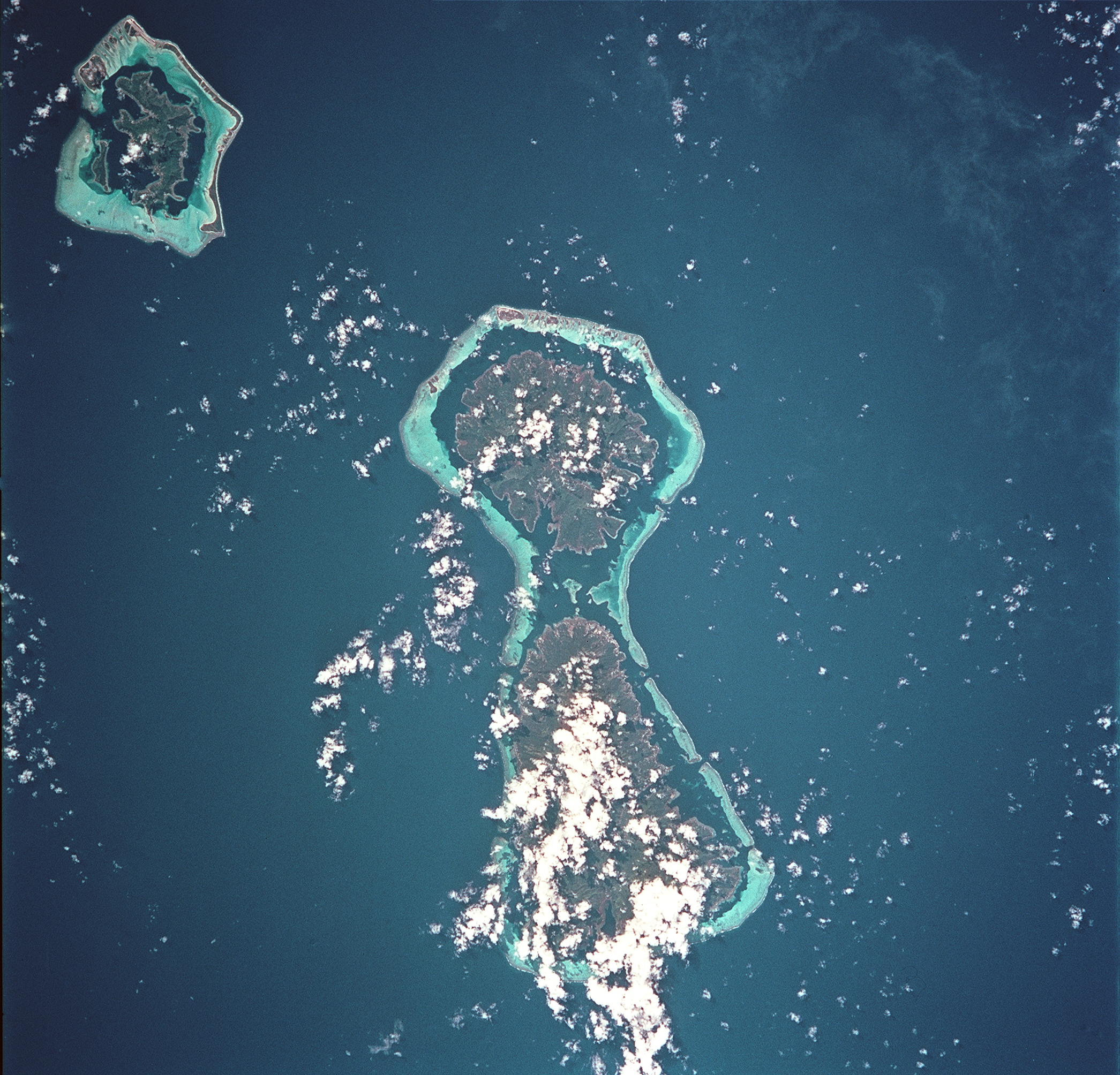 The Society Islands of Bora Bora, Tahaa, and Raiatea
