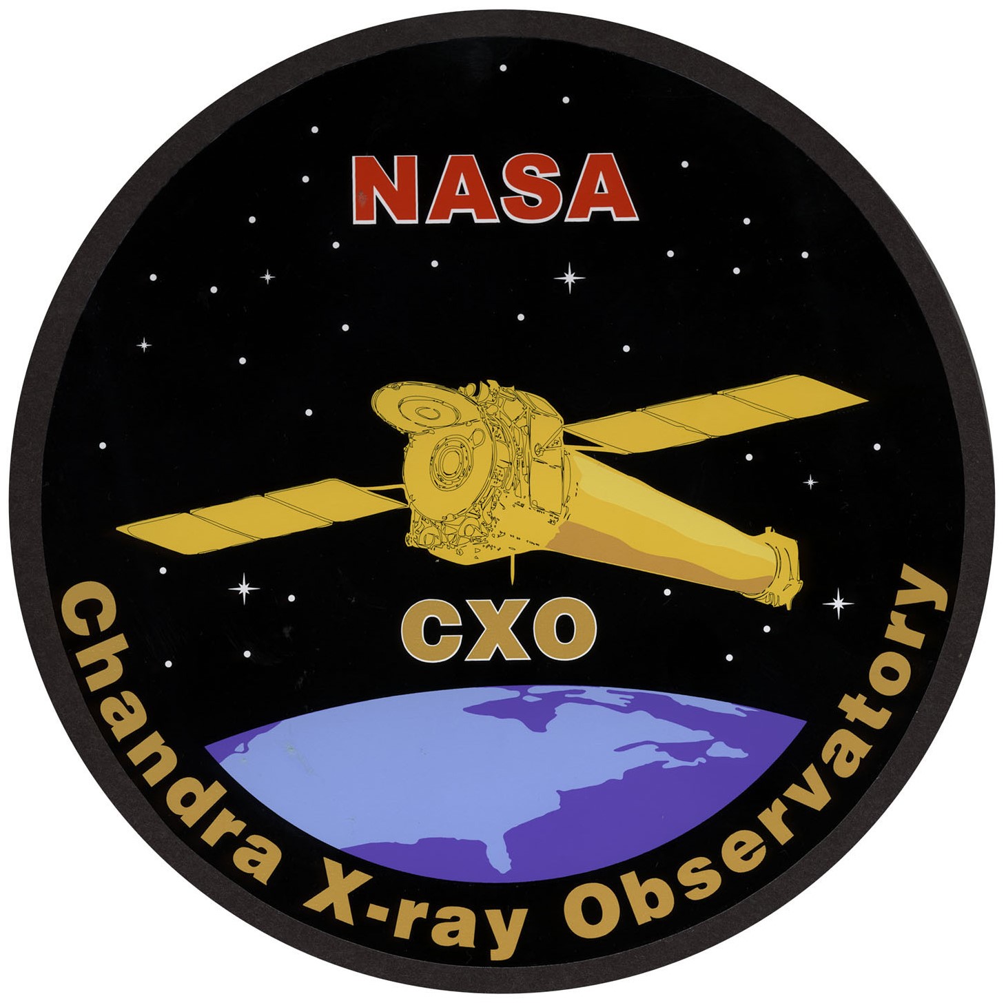 The patch for the Chandra X-ray Observatory