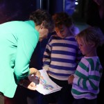 Former NASA astronaut Eileen Collins shared her enthusiasm for space exploration and the importance of Chandra’s scientific contributions to attendees of all ages throughout the event celebrating 25 years of the agency’s Chandra X-ray Observatory at the U.S. Space & Rocket Center’s Intuitive Planetarium on Aug. 23.