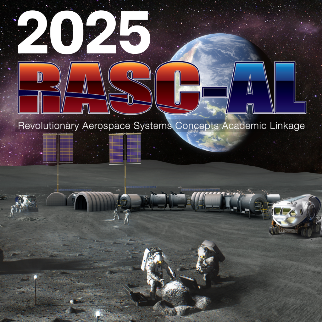 RASC-AL Logo with 2025 Competition Moonscape Image