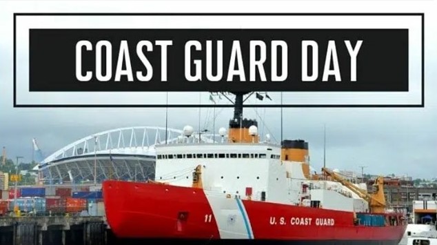 Coast Guard Day banner