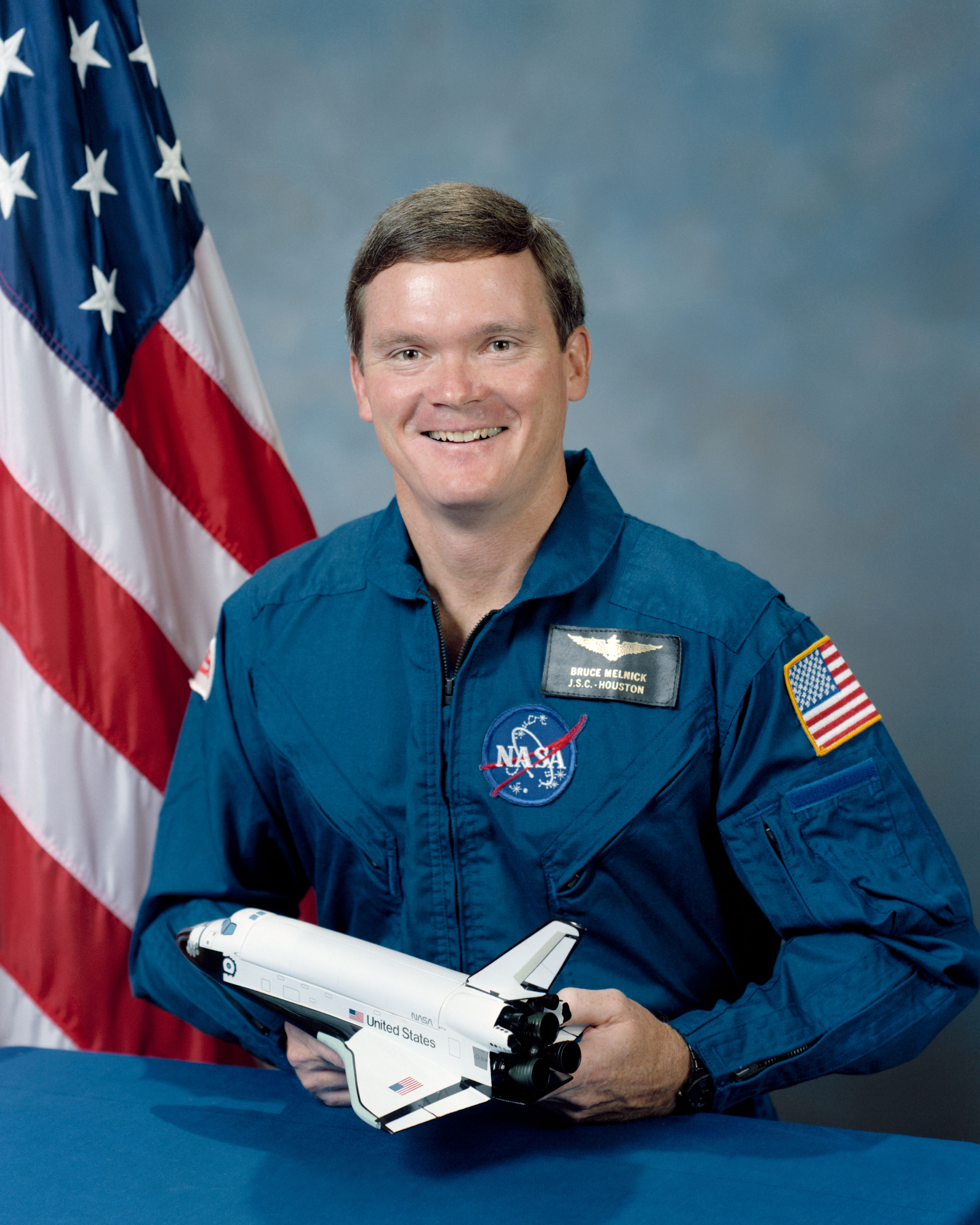 NASA Space Technology Official astronaut portrait of Bruce E. Melnick, Class of 1987