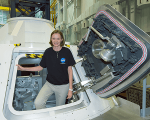 Sara Zwart, deputy manager of NASA's Nutritional Biochemistry Lab. Credit: NASA