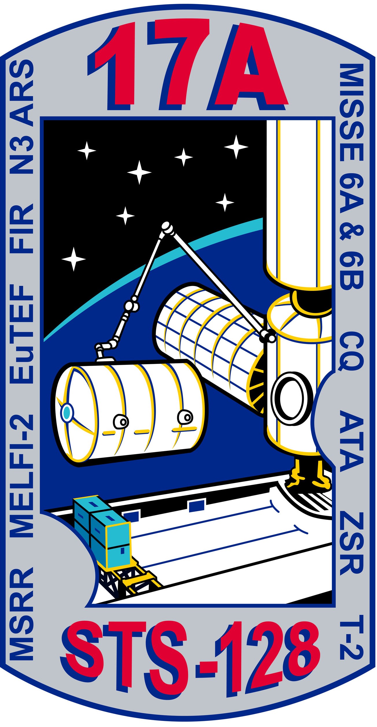 The 17A mission patch