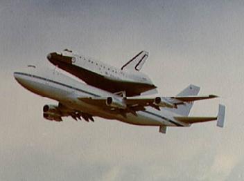 Discovery arrives at NASA’s Kennedy Space Center in Florida