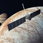 Artist’s rendering of NASA’s Europa Clipper spacecraft.