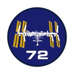 The official insignia of the Expedition 72 crew that will live and work aboard the International Space Station for a six-month space research mission beginning in late 2024. The simple patch design highlights the configuration of the orbital laboratory with its six roll-out solar arrays augmenting the station's power generation system.