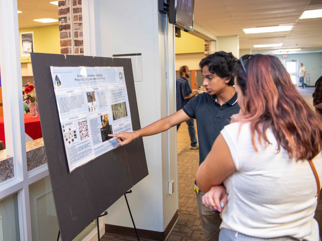 NASA Stennis summer intern Lekh Patel