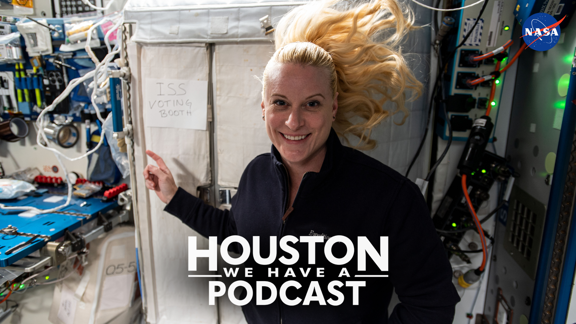 The cover art display for the Houston We Have a Podcast podcast.