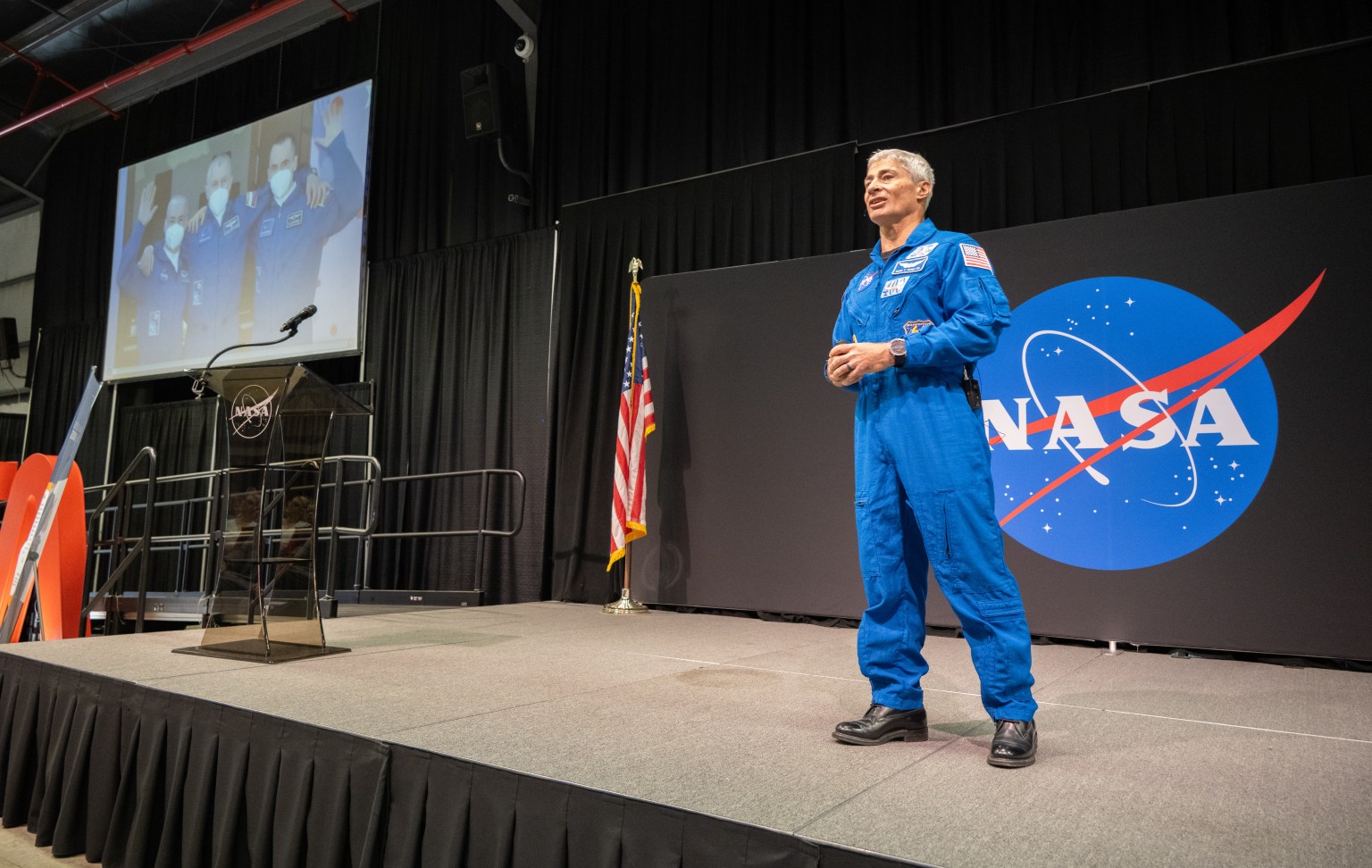 NASA astronaut Mark T. Vande Hei talks about his time in space aboard the International Space Station.