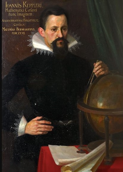 Portrait of Johannes Kepler by August Köhler