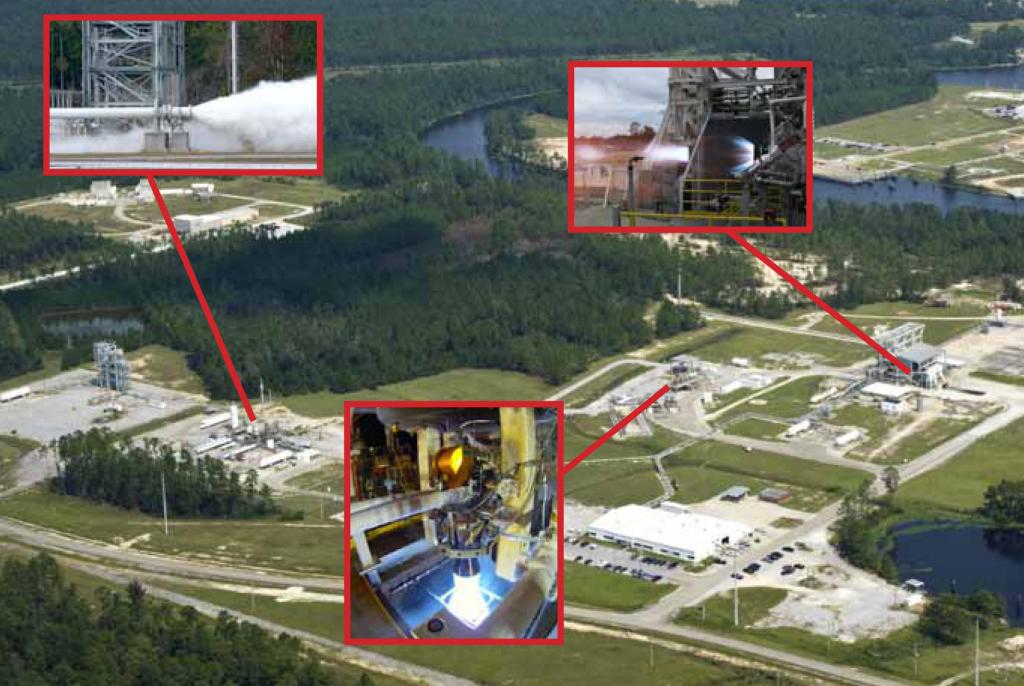 An aerial view of the Test Complex used to pinpoint the locations of the many tests that occurred during the historic week of Nov. 5-9, 2012