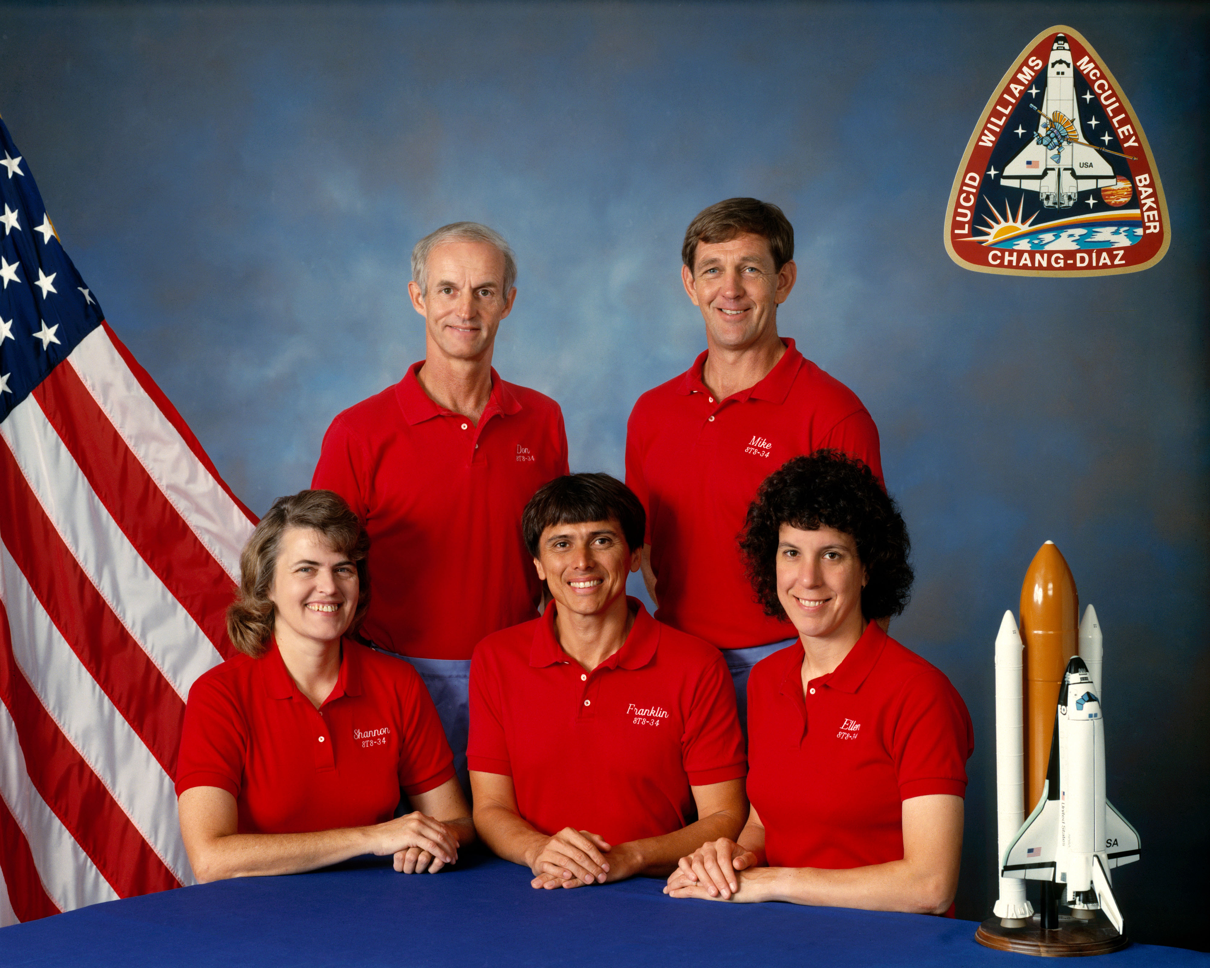 The STS-34 crew