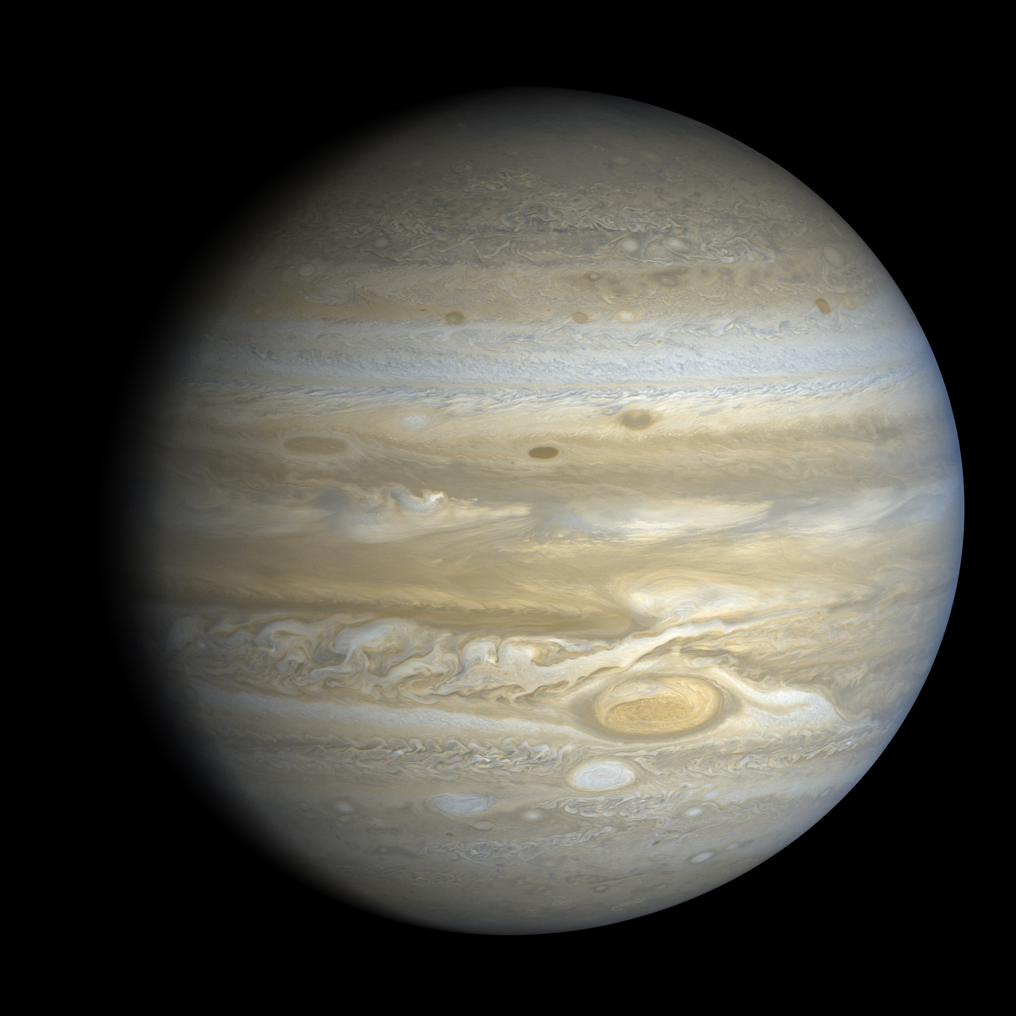 Voyager 2 image of Jupiter