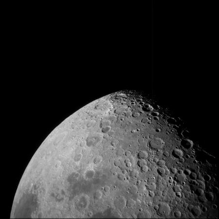 The Moon shortly after Trans Earth Injection