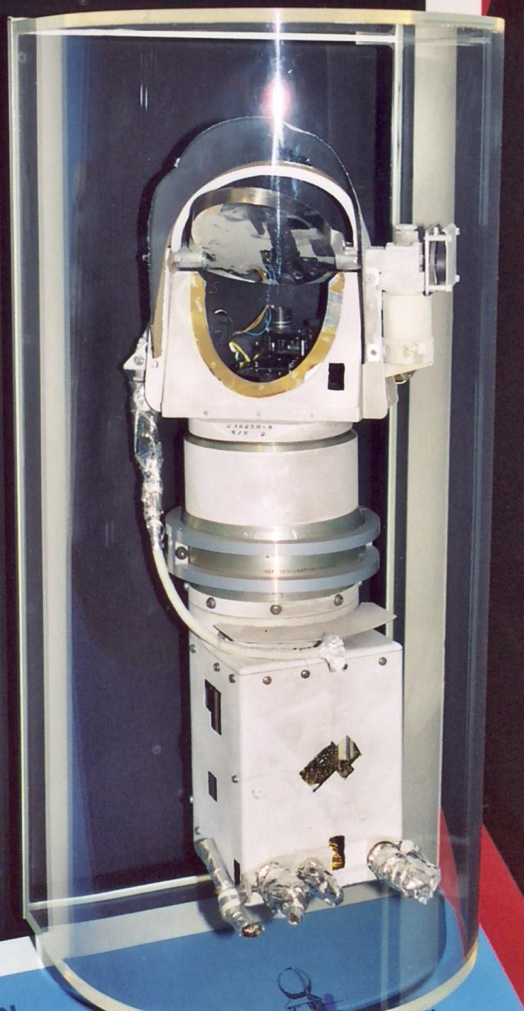 The Surveyor 3 camera on display at the Smithsonian Institution's National Air and Space Museum in Washington, D.C