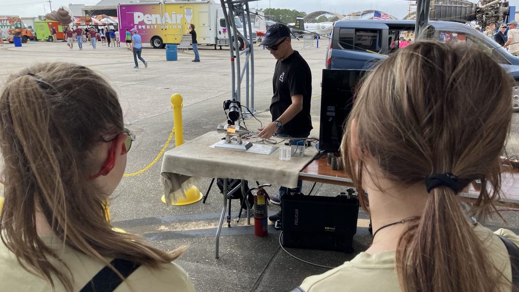 NASA Stennis representatives inspire the Artemis Generation at the NAS Pensacola Blue Angels Homecoming Air Show