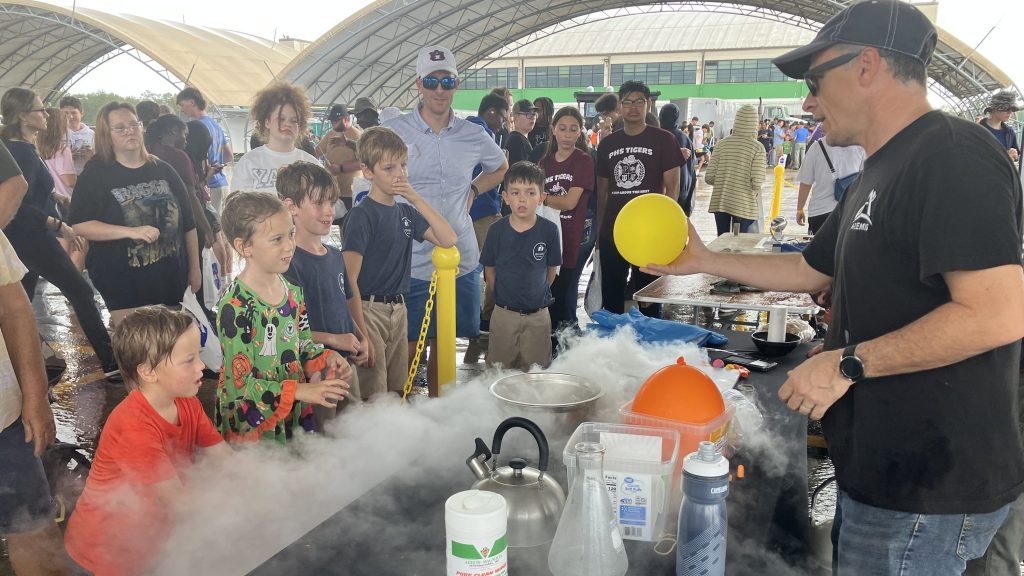 NASA Stennis representatives inspire the Artemis Generation at the NAS Pensacola Blue Angels Homecoming Air Show