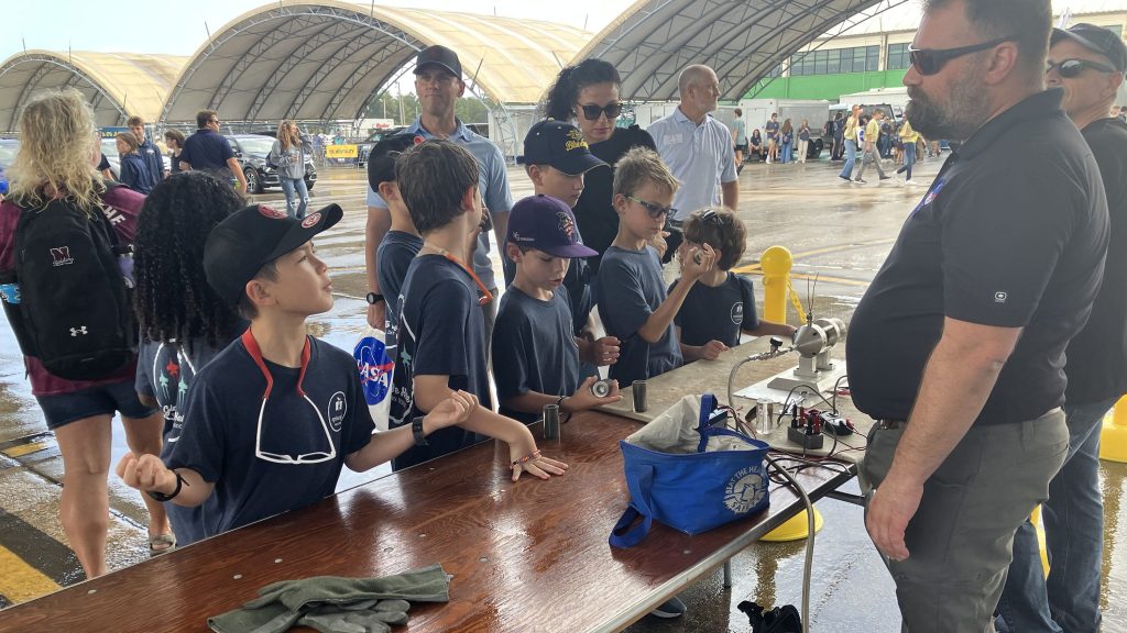 NASA Stennis representatives inspire the Artemis Generation at the NAS Pensacola Blue Angels Homecoming Air Show