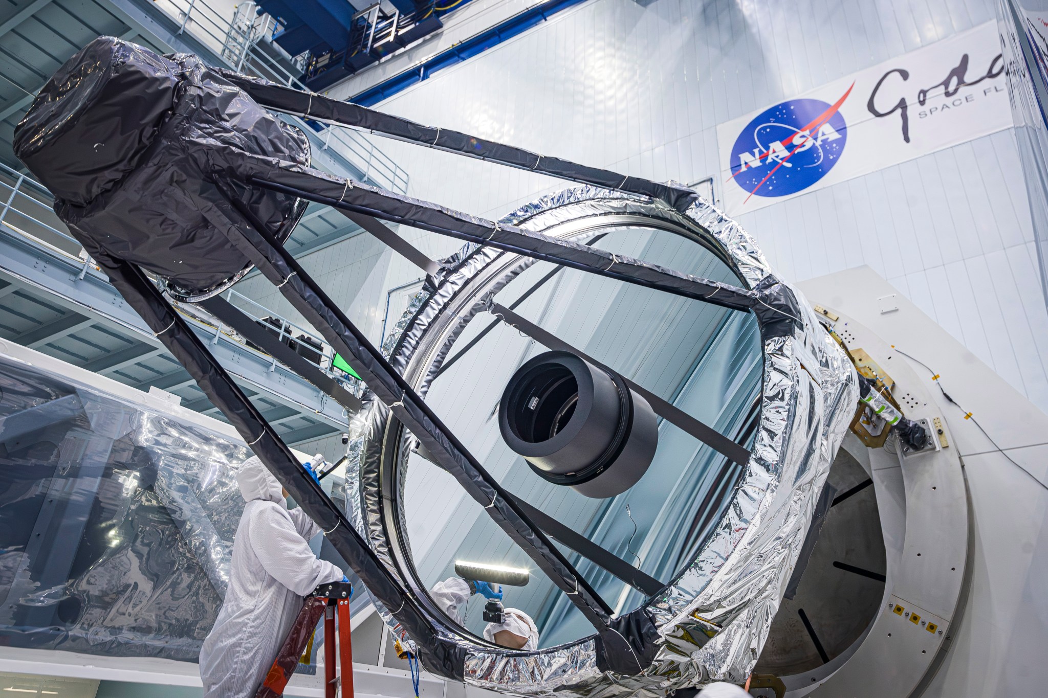 photo of the Roman Optical Telescope Assembly