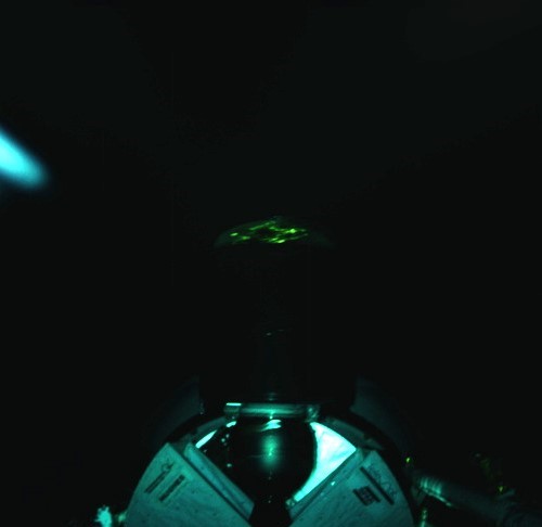 Nighttime deploy of the Anik D2 satellite