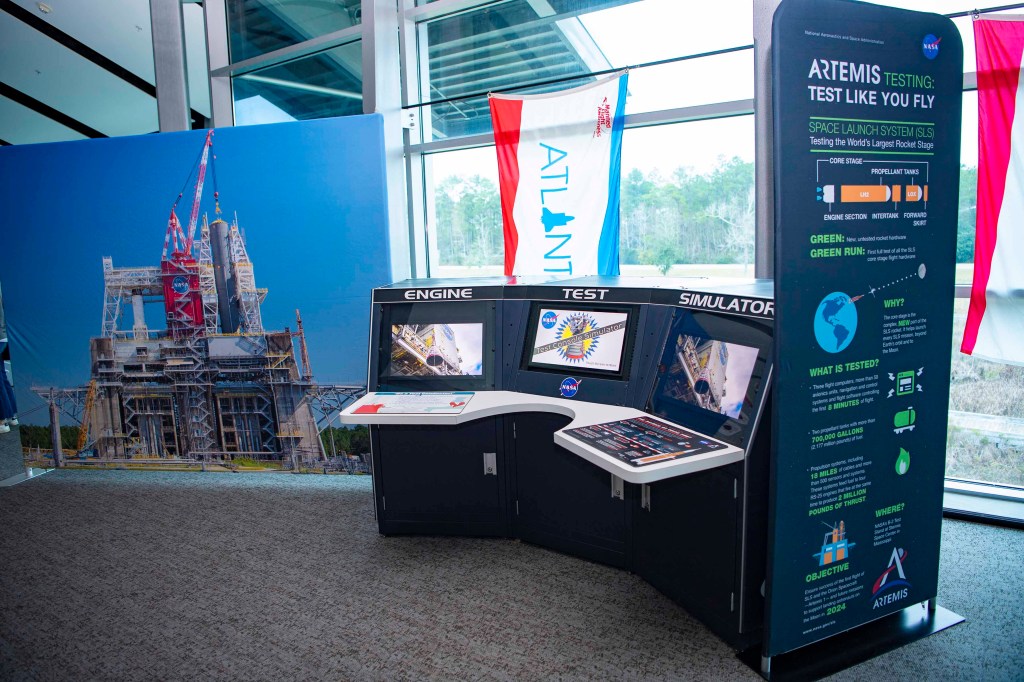 INFINITY Science Center unveiled a new interactive simulator exhibit