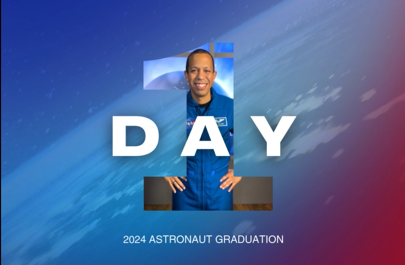 NASA astronaut Christopher Williams poses for the Astronaut Graduation Countdown. 